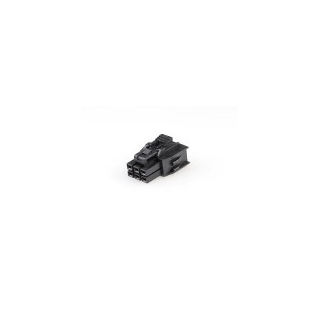 Molex NANOFIT RCPT HSG DLR 6CKT TPA BLK 105308-1206